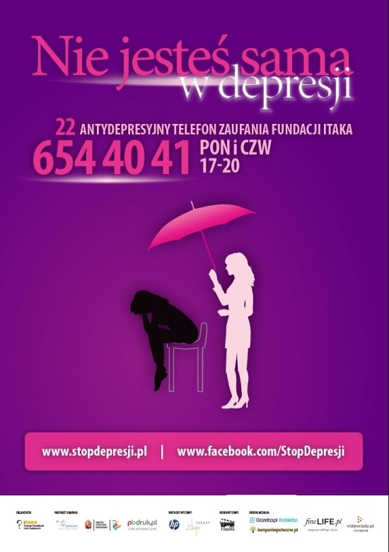 ulotka informacyjna o depresji